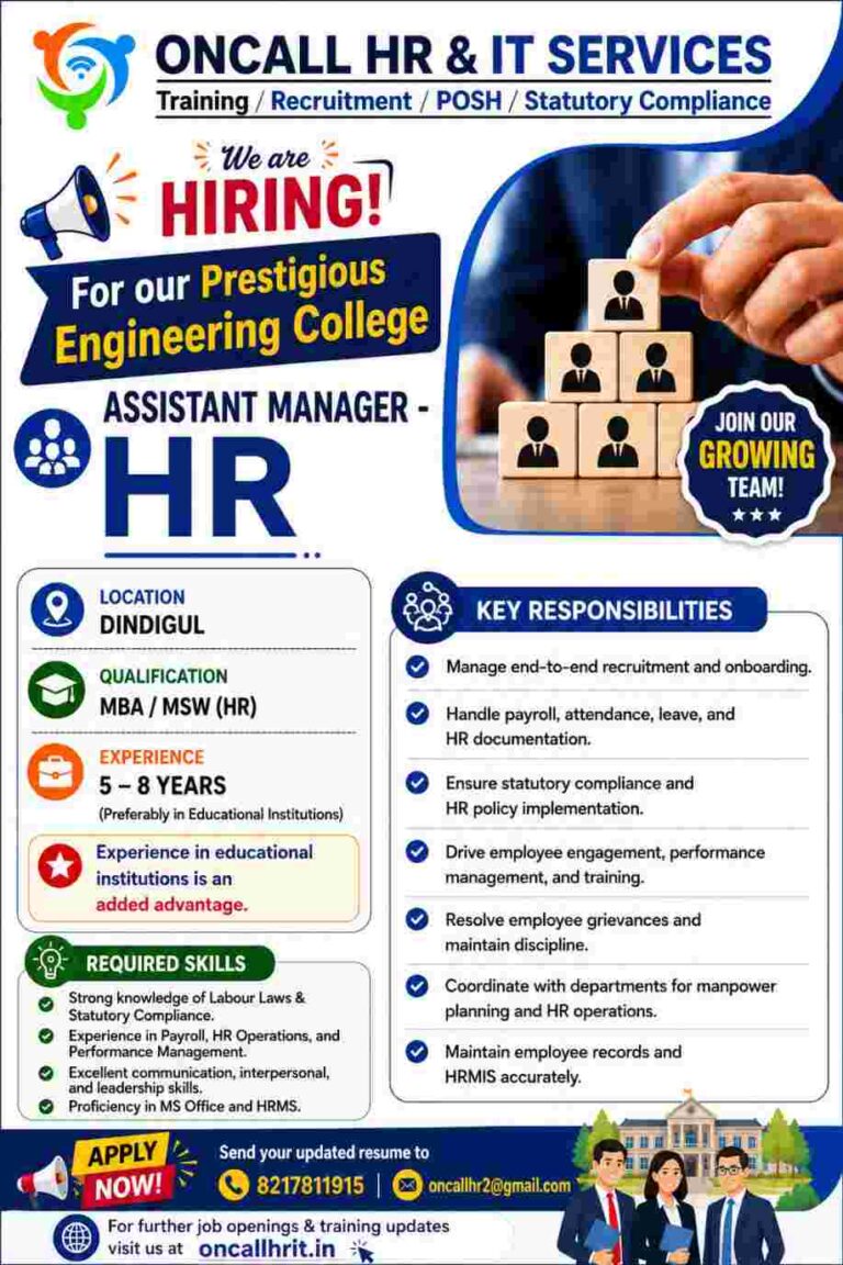 psna asst mgr hr