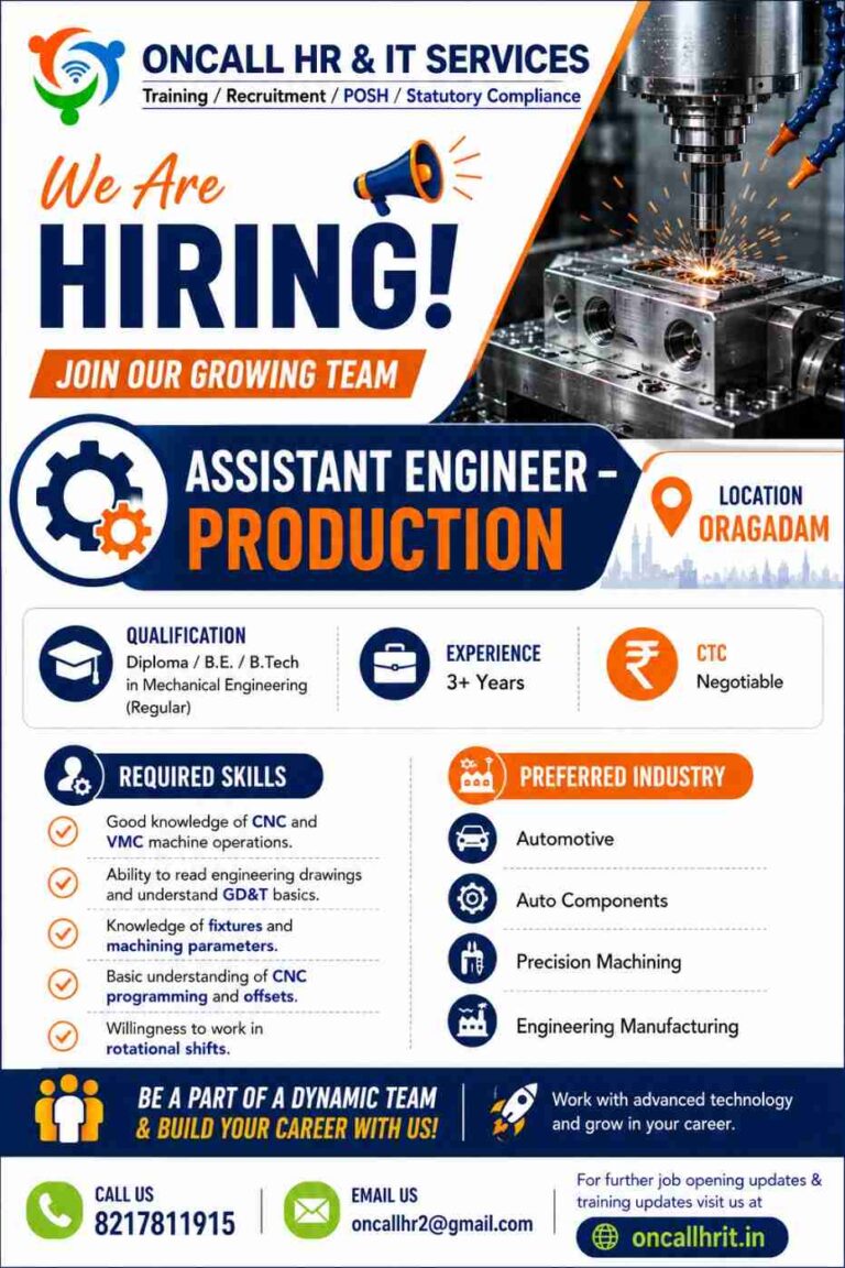 talbros asst engr prodn